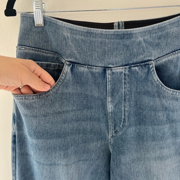 HALARA Flex Tummy Control Casual Wide Leg Pull-On Pants Size Medium - Picture 5 of 10